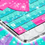 colorful keyboard android application logo